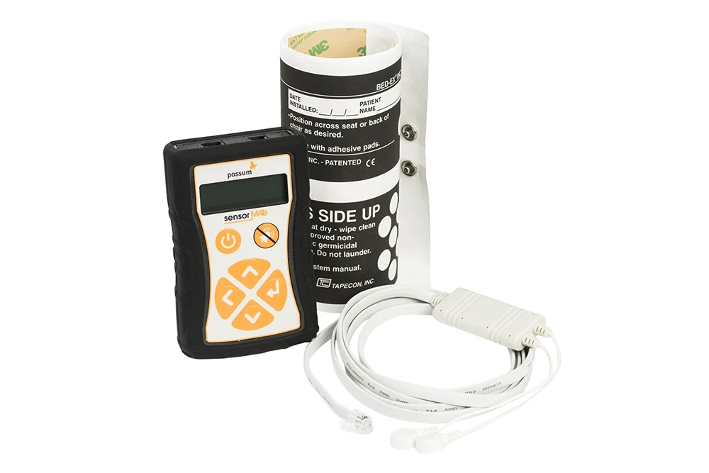 BedSense monitoring system with sensor pad and controller designed for seamless integration with Possum telecare and nurse call solutions.