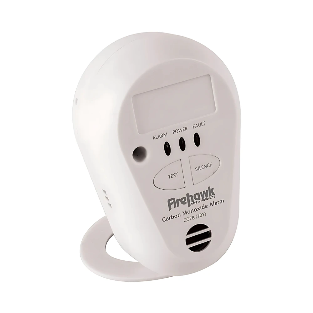 Carbon monoxide detector providing continuous monitoring and telecare protection