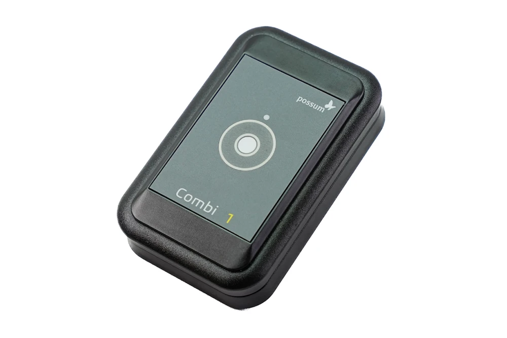 Combi 1 Compact and Lightweight Design Possum Combi 1 compact and lightweight single-switch controller designed for discreet placement and easy use