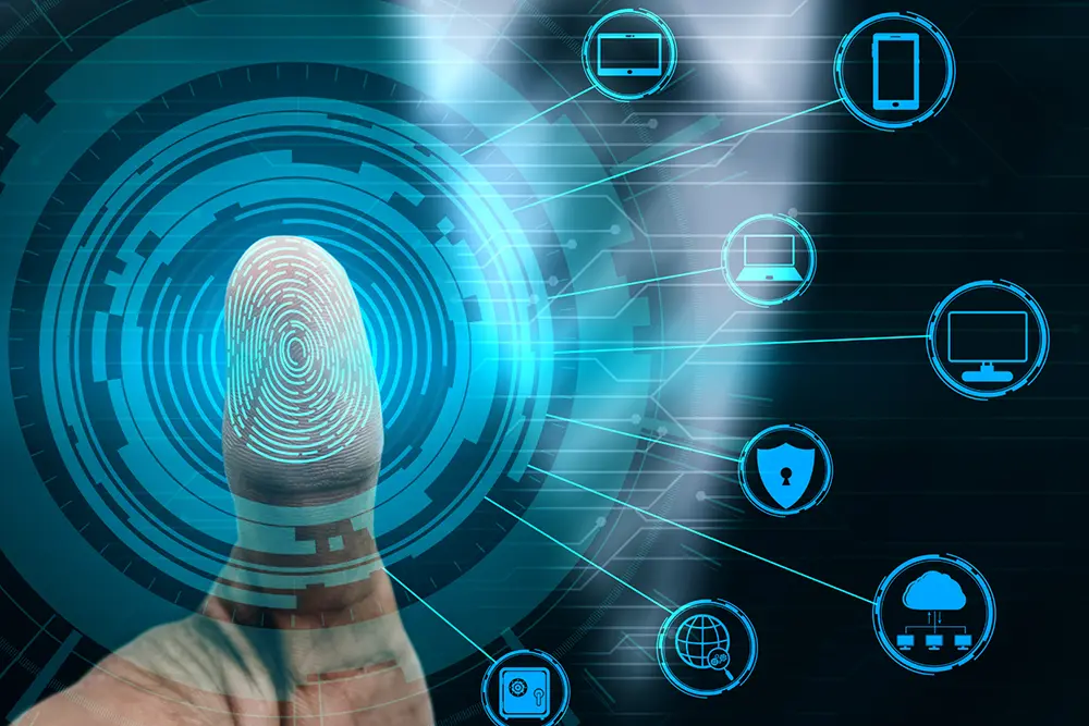Digital telecare connectivity concept illustrating secure IP and 4G communication for future-proof care technology