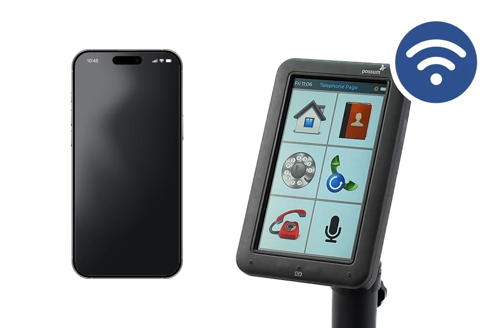 Primo Pro Bluetooth Telephony Access Primo Pro environmental controller connected to a smartphone via Bluetooth for hands-free calling
