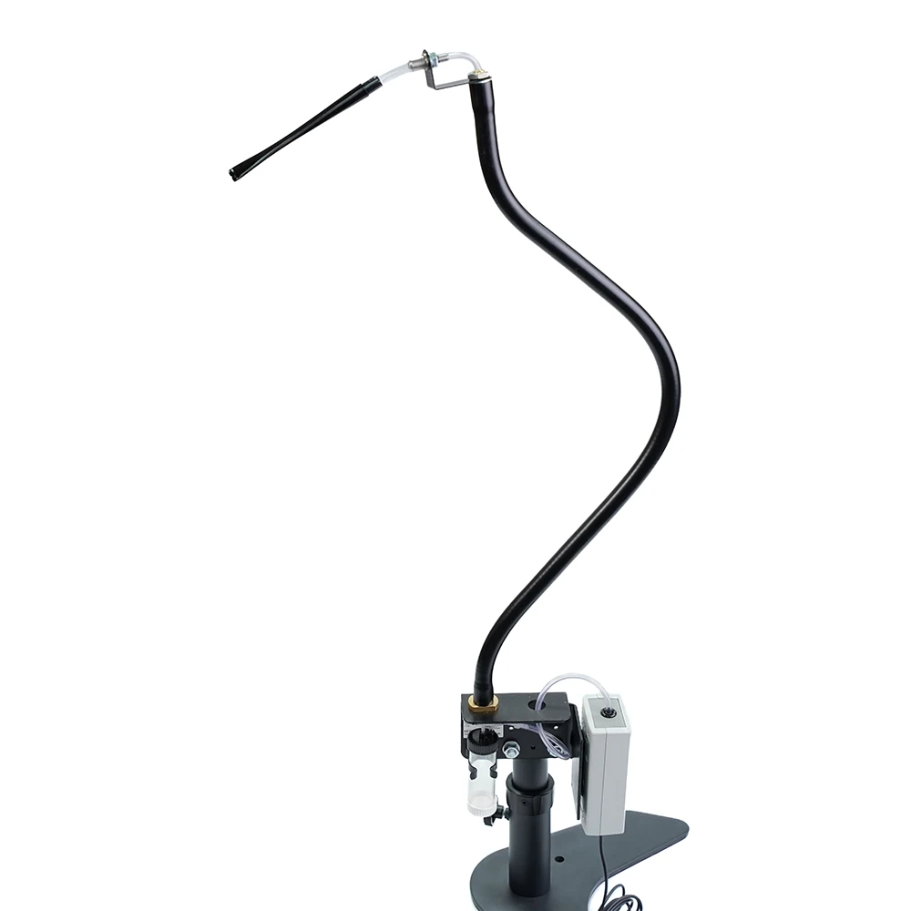 Mounted Possum Sip and Puff Switch Mounted Possum sip and puff switch with flexible arm and mouthpiece for hands-free accessibility control
