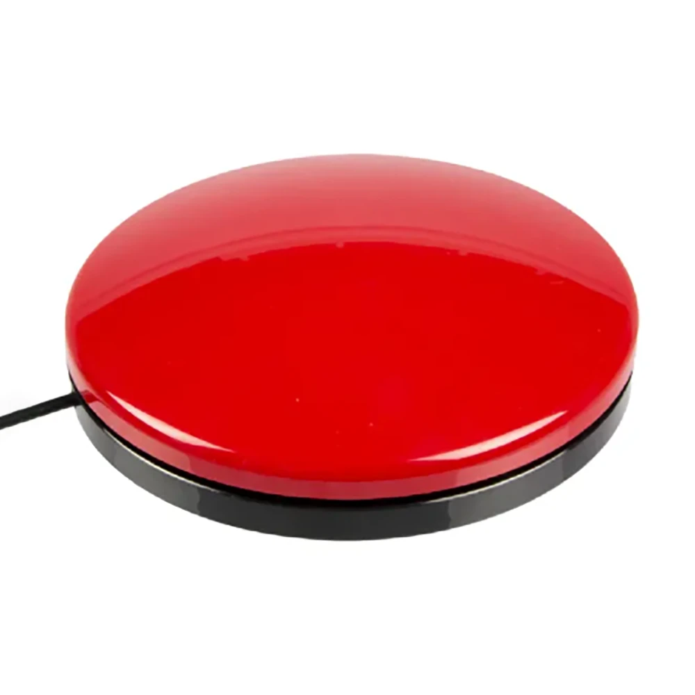 Big Buddy accessibility switch with large easy-press red activation button for assistive control