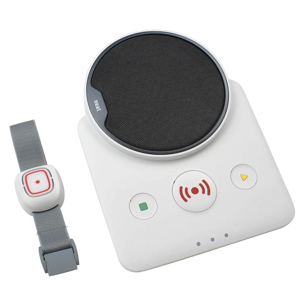 Possum Novo IP and 4G carephone with wireless wrist alarm for telecare monitoring