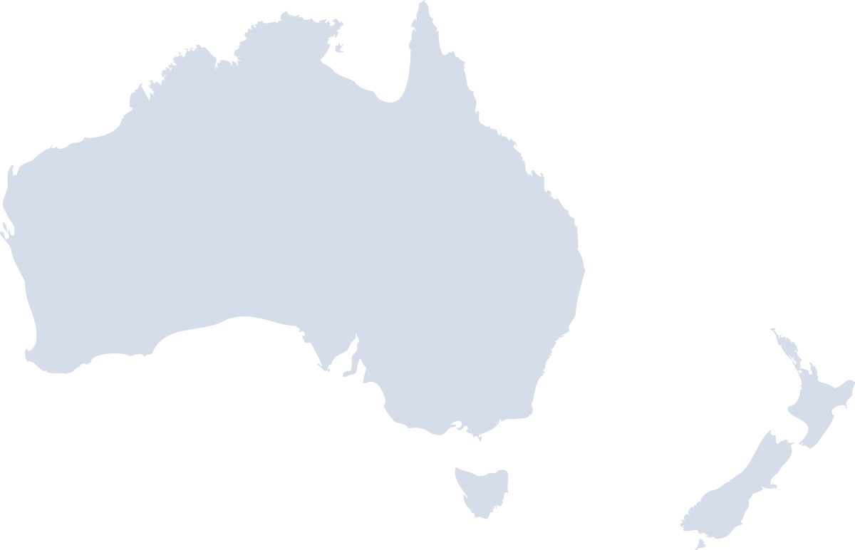 Australasia Map Australasia Map